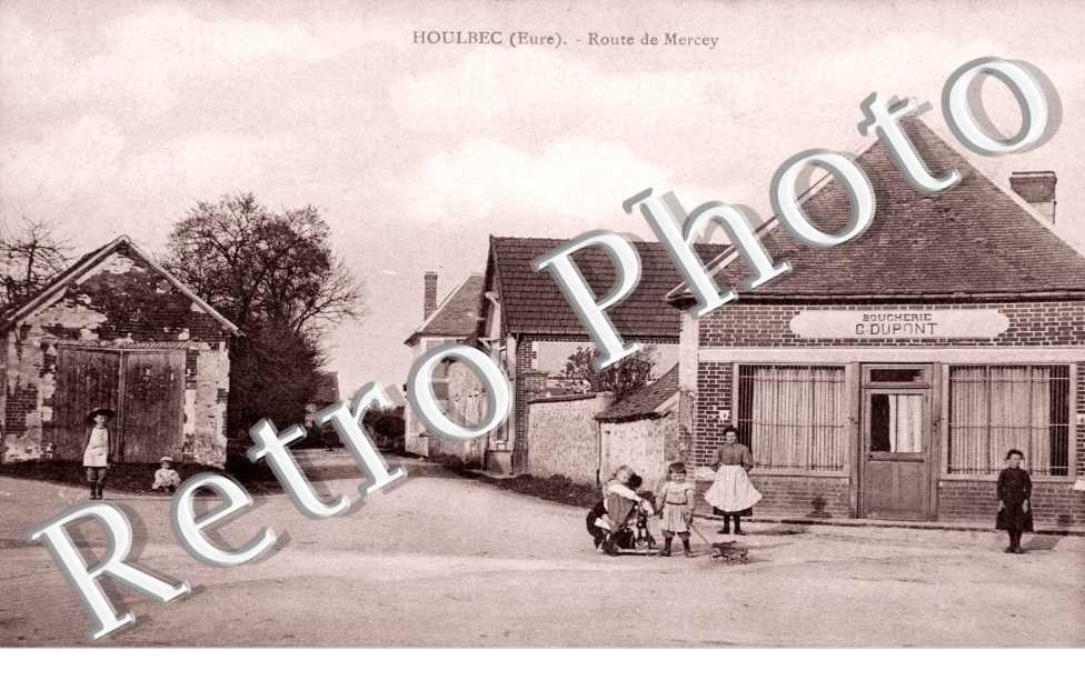 Houlbec. Route de Mercey