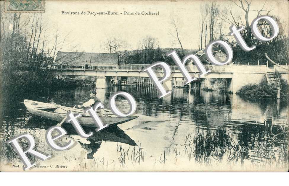 Le pont de Cocherel. 