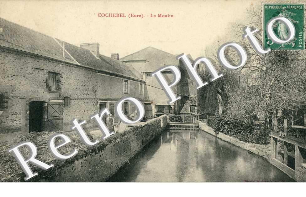 Cocherel. Le moulin