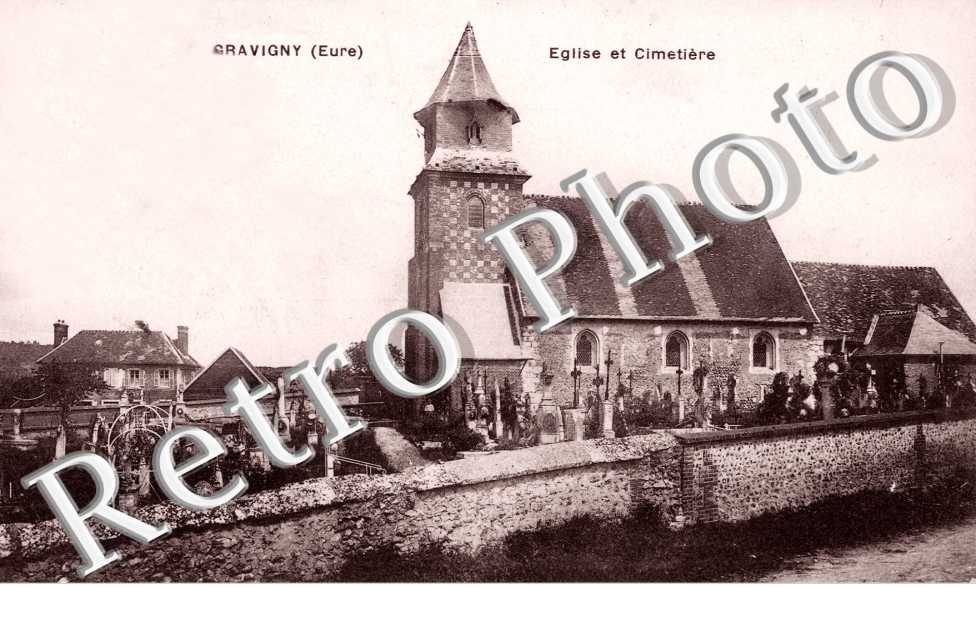 Eglise et cimetiere
