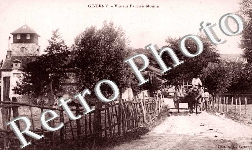 Vue sur l'ancien moulin