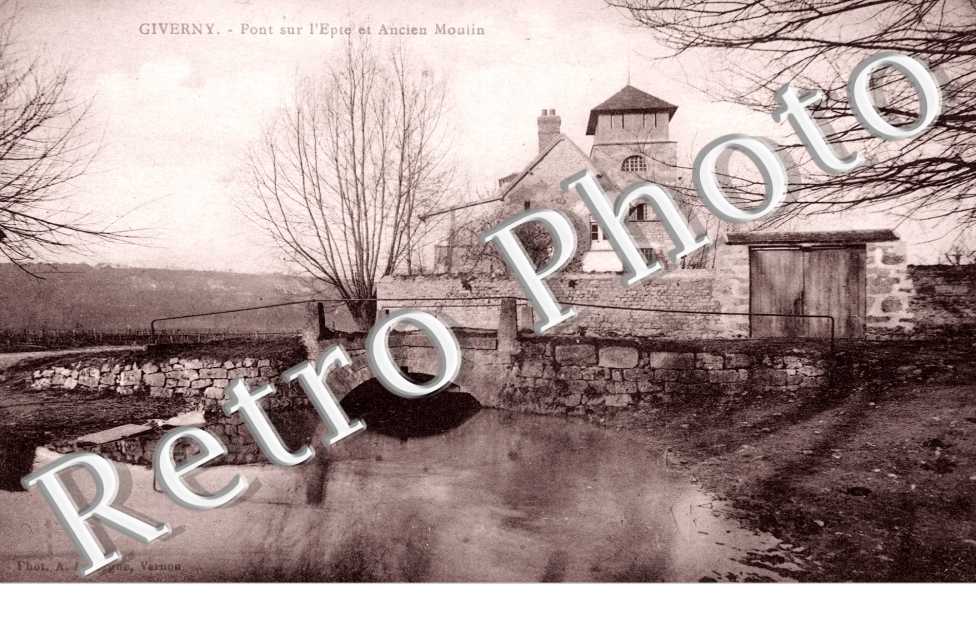 Pont sur l'Epte et ancien moulin