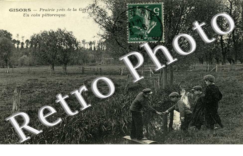 prairie pres de la gare