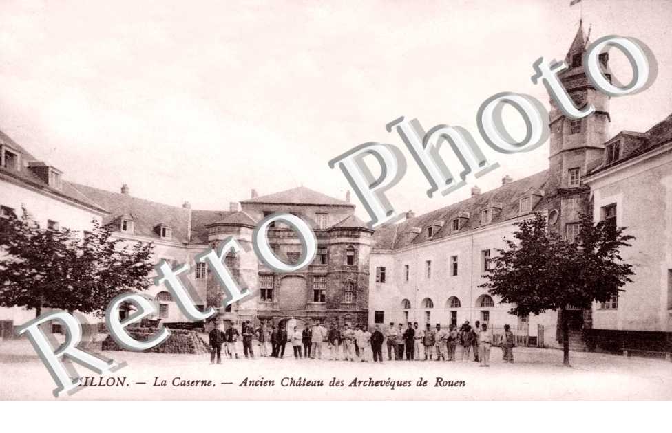 La Caserne, l'Ancien Chateau des Archeveques de Rouen