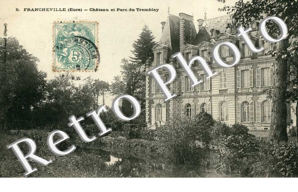 Chateau et parc du tremblay