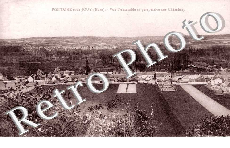 Vue d'ensemble et perspective sur Chambray