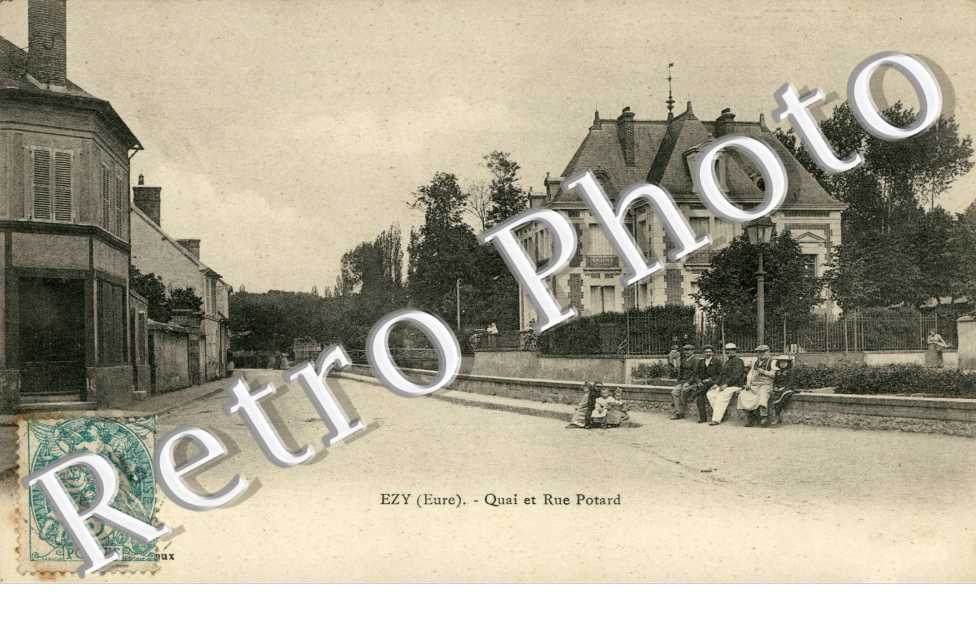 Quai et rue Potard