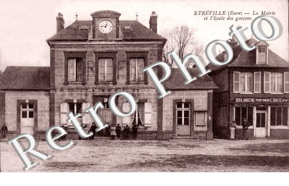 Mairie et ecole des garcons