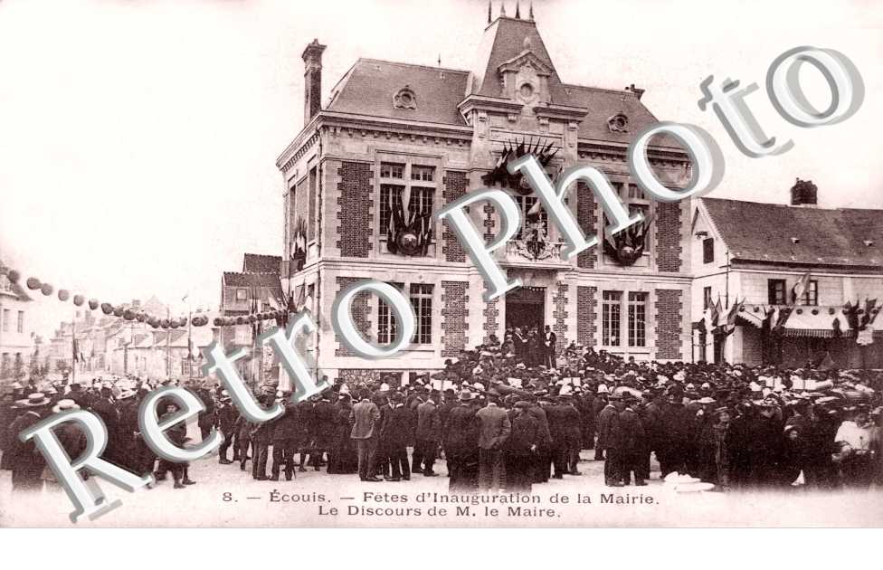 Le discours de M. le maire - fete d'inauguration de la mairie
