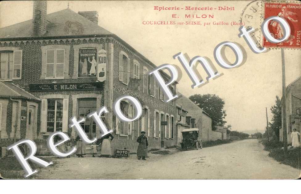 Epicerie - mercerie - debit - E. milon