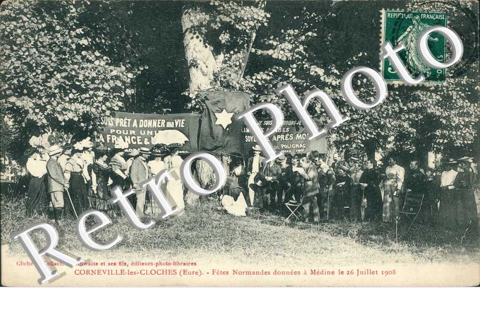 Fetes normandes donnees a medine le 26 juillet 1908