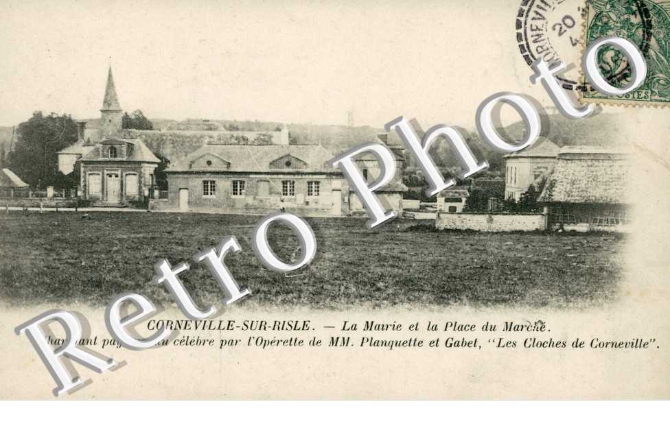 mairie et place du marche