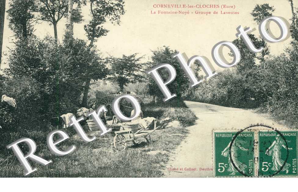 la Fontaine-Noye, Groupe de Laveuses