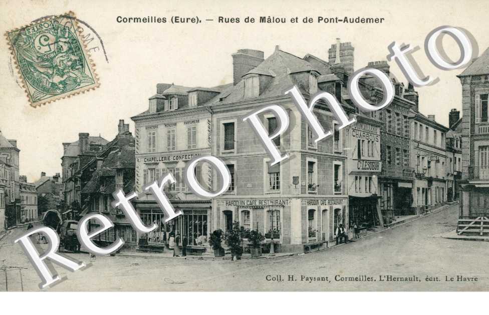 rues de Malou et de Pont Audemer