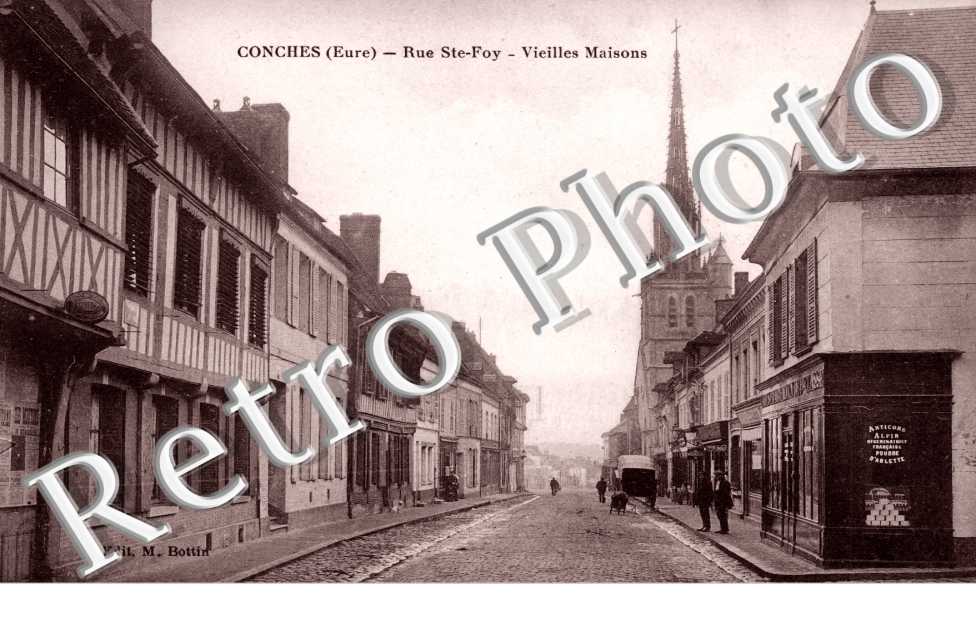 Rue Ste-Foy - vieilles maisons