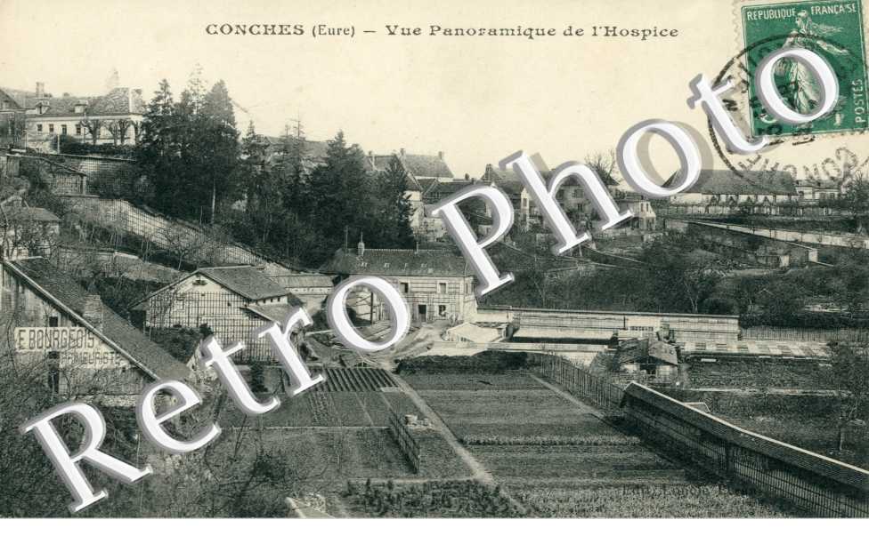 Vue panoramique de l'hospice