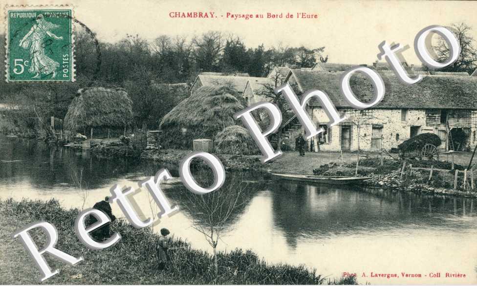 Paysage au bord de l'Eure
