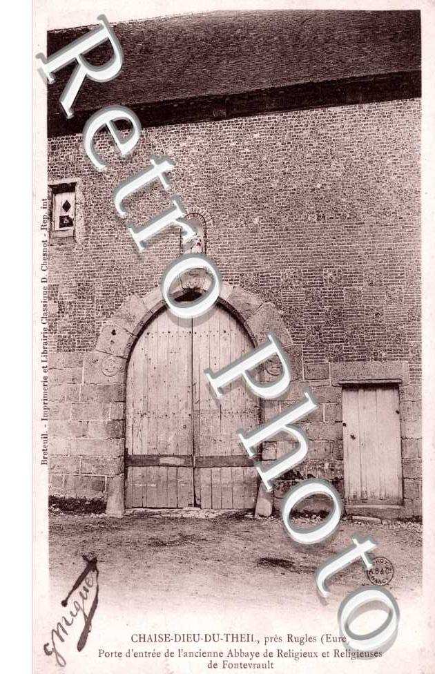porte d'entree de l'ancienne abbaye