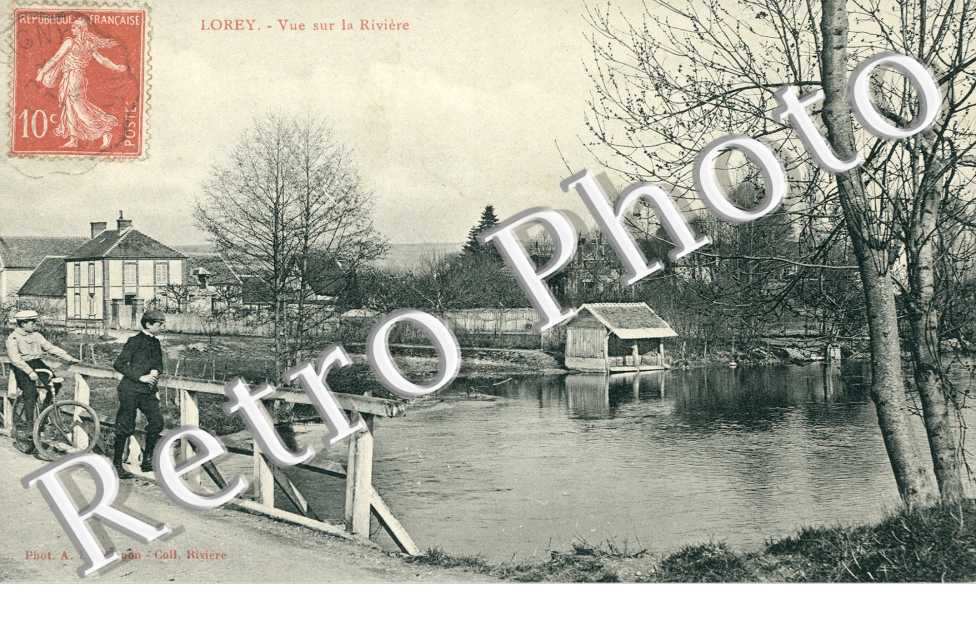 Lorey, Vue sur la Riviere