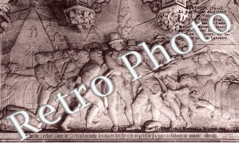 Le bas relief de l'hotel de ville