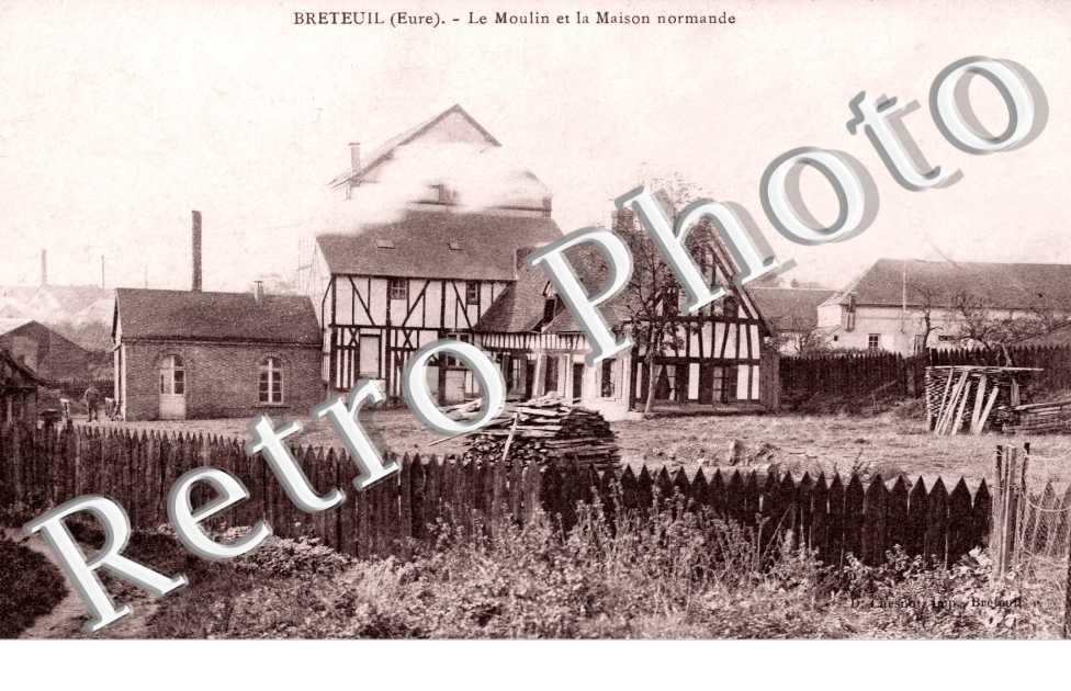 Le moulin et la maison normande