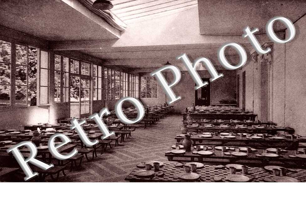Caisse des Ecoles du XVIIeme Arrondissement, Colonie Scolaire, le Refectoire