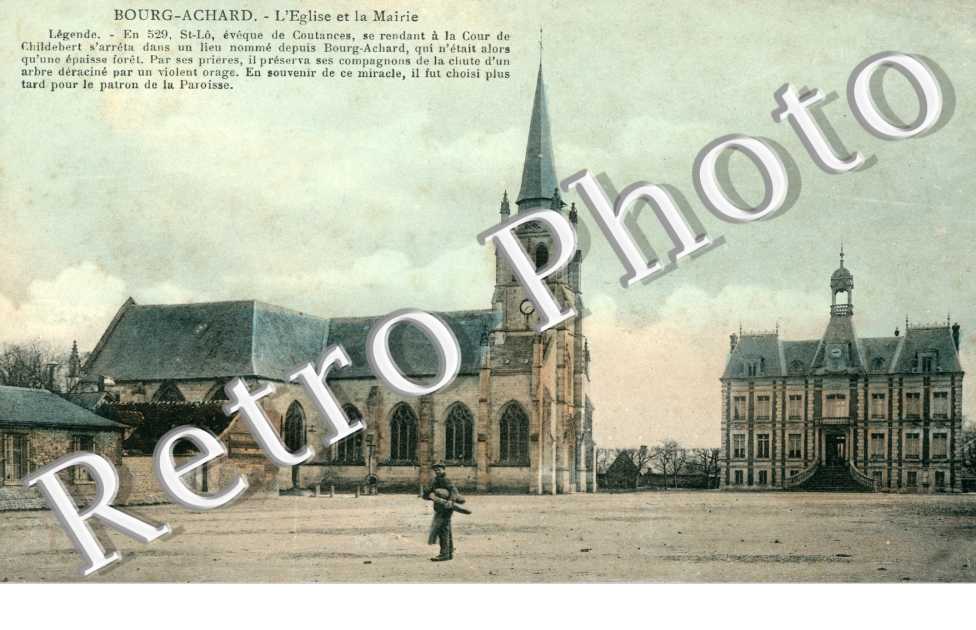 L'eglise et la mairie