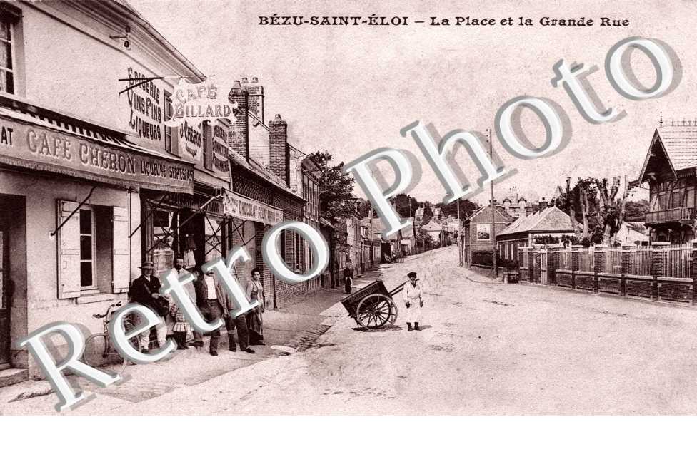 la place et la grande rue