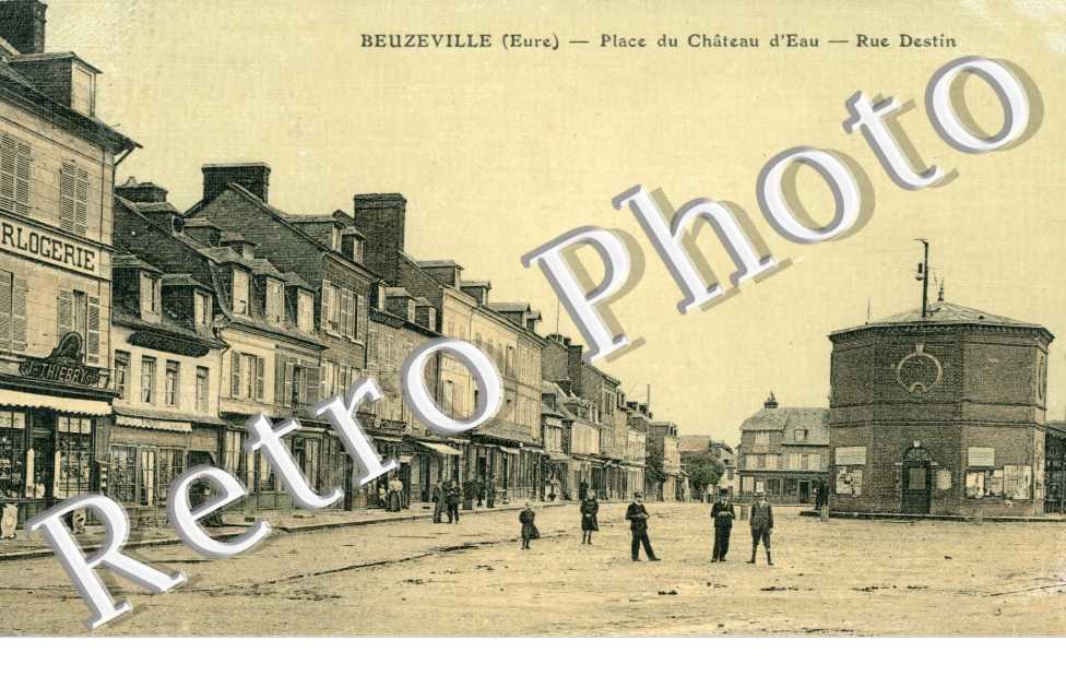 Place du chateau d'eau - rue destin