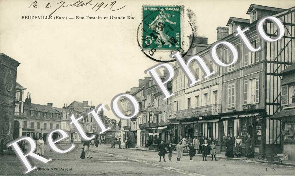 Rue Destain et grande rue