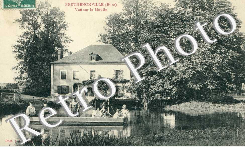 Vue sur le moulin
