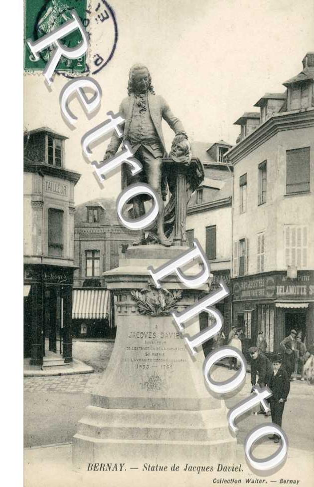 Statue de Jacques Daviel