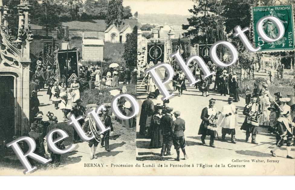 Procession du Lundi de la Pentecote a l'Eglise de la Couture