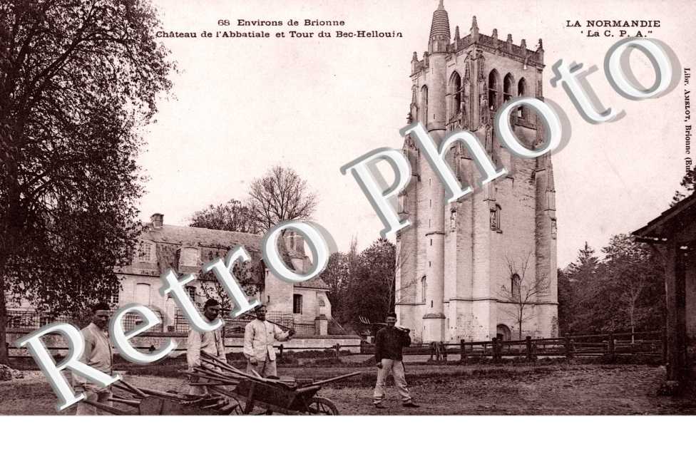Chateau de l'abbatiale et tour