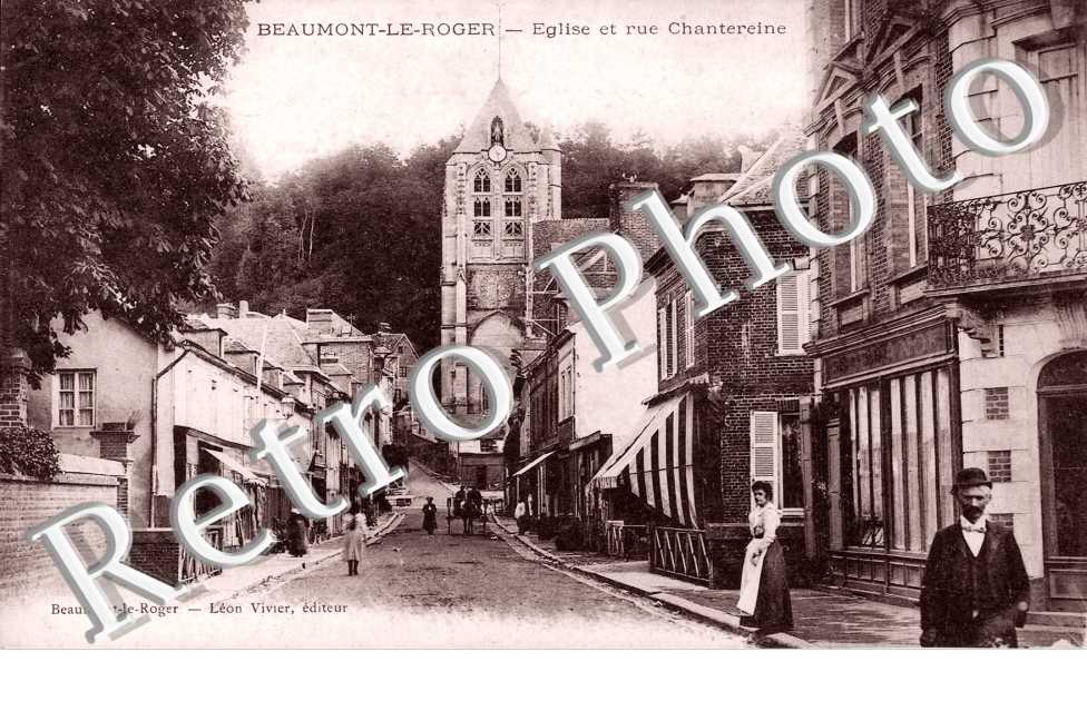 eglise et rue chantereine