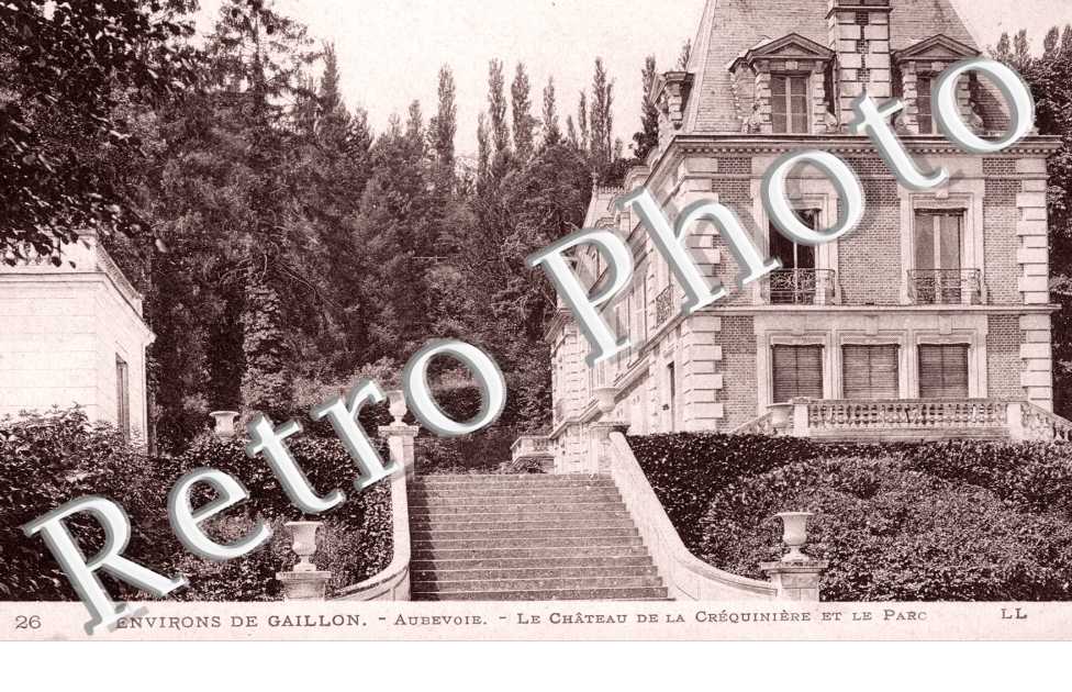 hateau de la Crequiniere et le parc