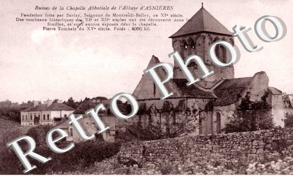 Ruines de la chapelle abbatiale de l'abbaye