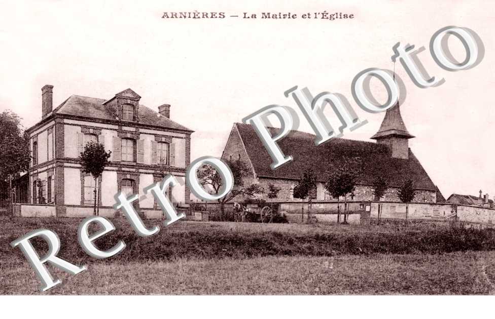 La mairie et l'eglise