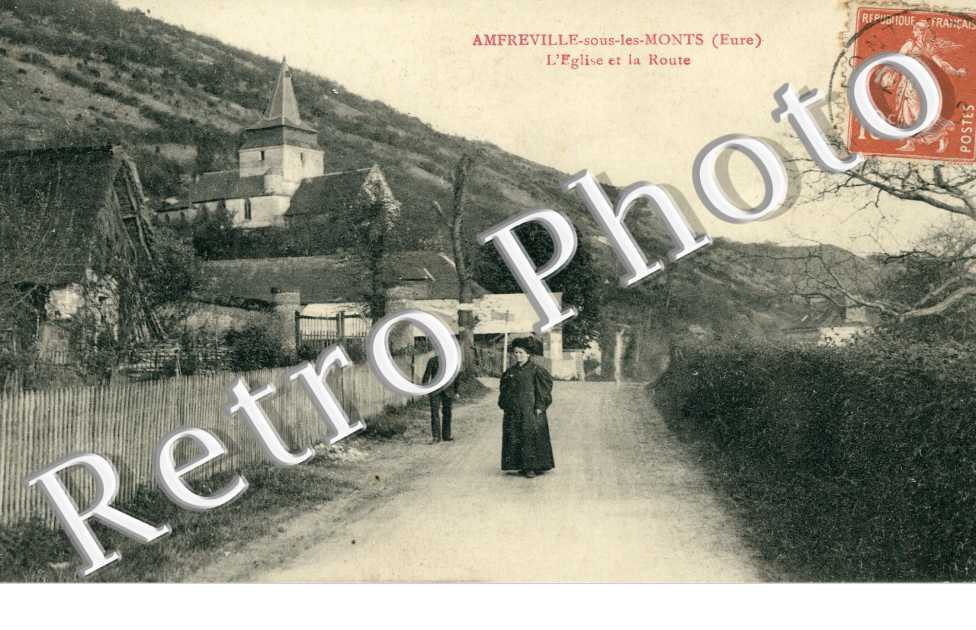 L'eglise et la route
