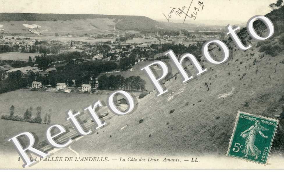 la Cote des Deux Amants, la Vallee de l'Andelie