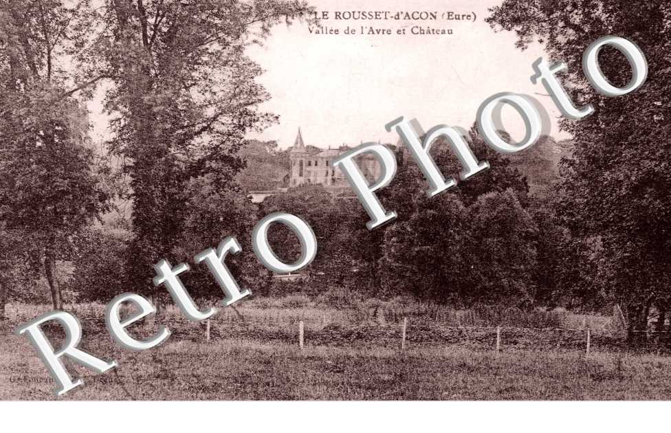 Vallee de l'Avre et chateau