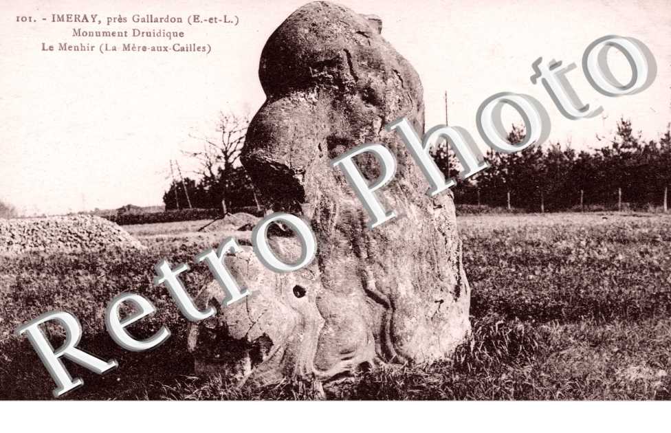 Monument druidique - menhir
