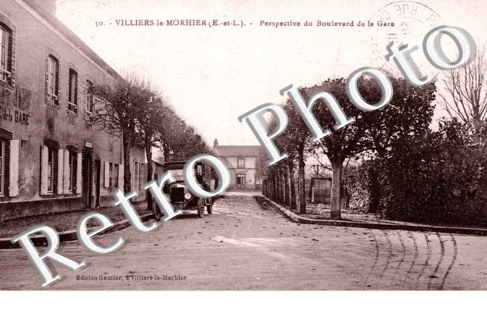 Perspective du boulevard de la gare
