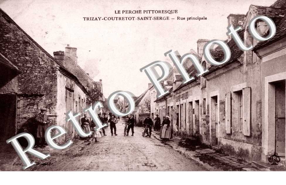 Trizay Coutretot Saint Serge - rue principale