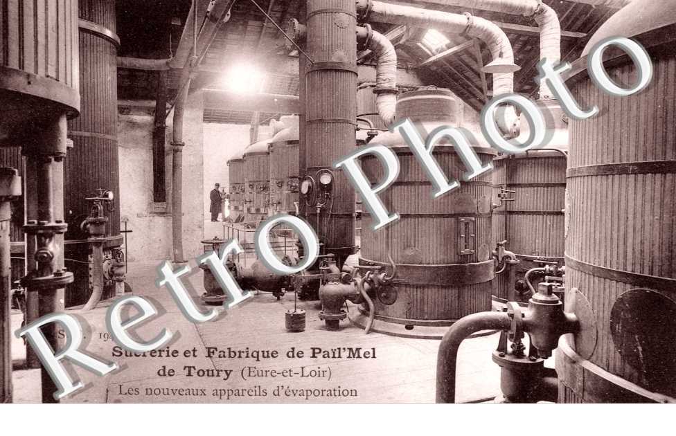 Sucrerie et fabrique de Pail'Mel - nouveaux appareils d'evaporation