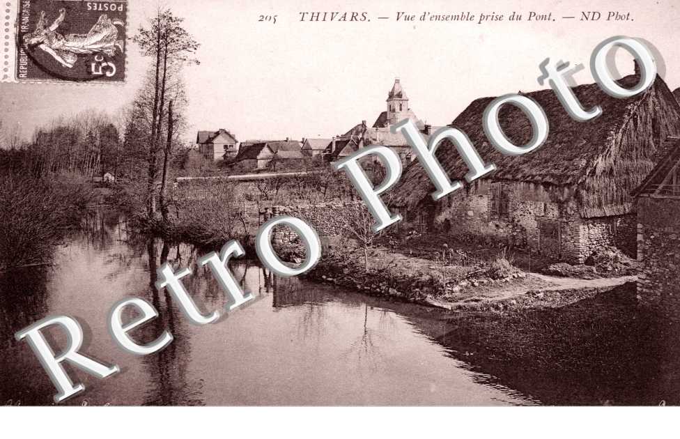 Vue d'ensemble prise du pont