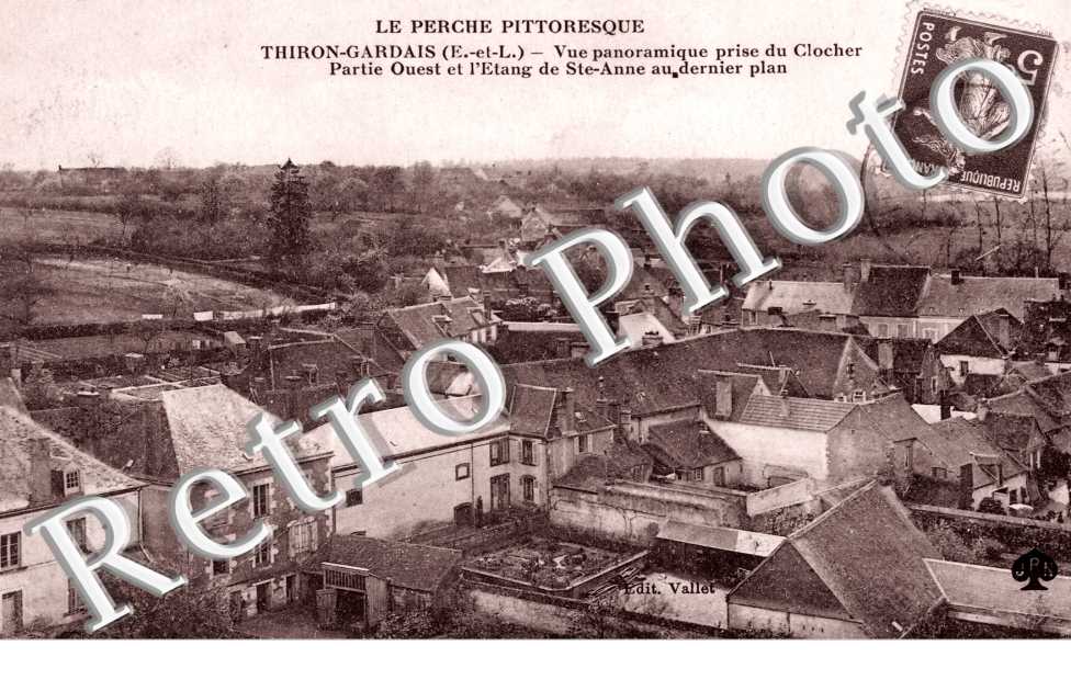 Vue panoramique prise du clocher
