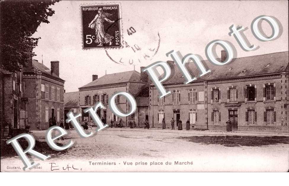Vue prise place du marche