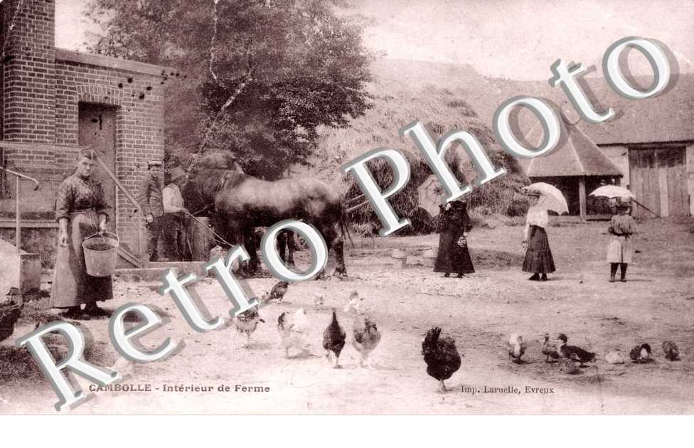 Cambolle - interieur de ferme