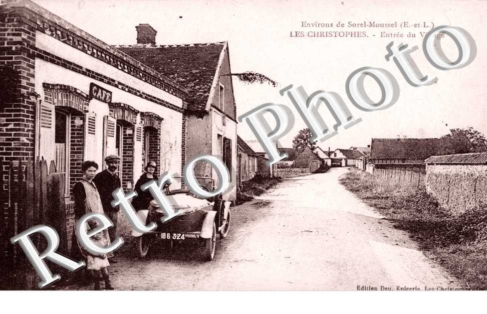 Les Christophes - entree du village